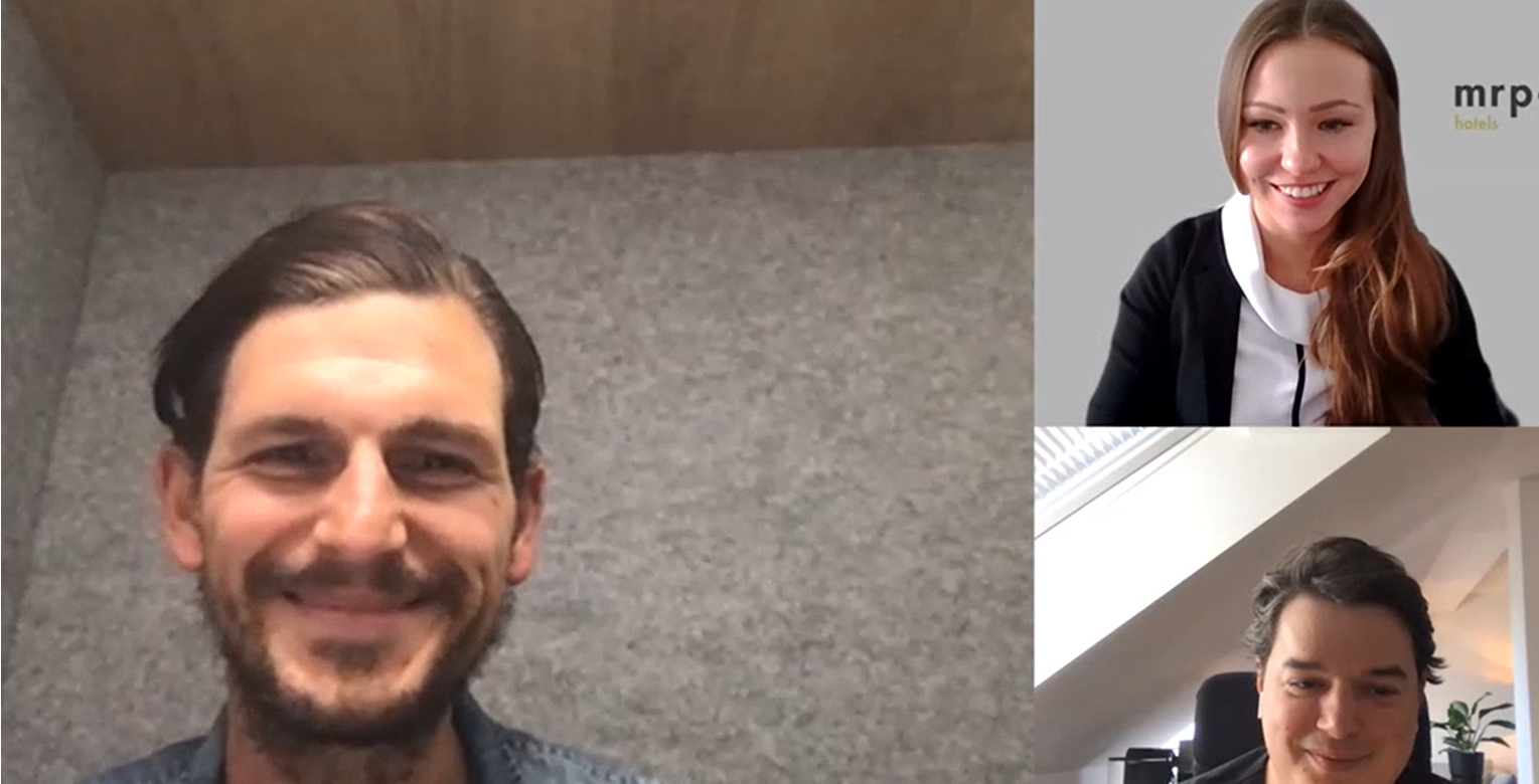 mrp hotels videocast mit Josef Vollmayr und Nils Ziehn von Limehome