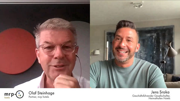 mrp hotels Videocast mit Jens Sroka, Geschäftsführer, Heimathafen Hotels